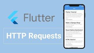 Flutter Tutorial | HTTP Requests (Future Builder)