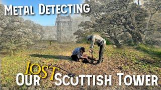 Amazing Finds Detecting our Lost Reiver Tower! Treasure Hunting - History