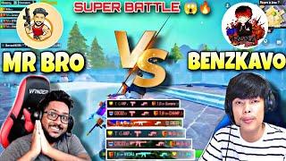 MR BRO VS BENZKAVO || SUPER BATTLE IN LIVIK MAP || PUBG MOBILE || BOMTA GAMING