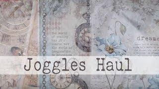 Joggles Haul- Stencils- Stamperia Rice Papers- Fearless Faces Stencil System