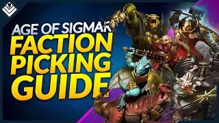 Age of Sigmar Factions Picking Guide - How to Choose Your First Age of Sigmar Army for 4th Edition!