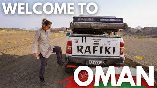 I cross the border to Oman with my Toyota Hilux