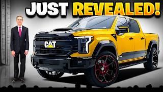 Caterpillar Just Unveiled New 2025 Pickup Truck For a Price You'd Never Expect!