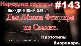 Народная Солянка ОП 2.1 #143. Тайник Монолитовца на ДТ. Два биорадара и Две лёжки Фенрира на Свалке.