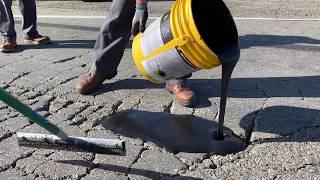 FastPatch Asphalt Alligatoring Crack Repair (ACR Kit) Demonstration