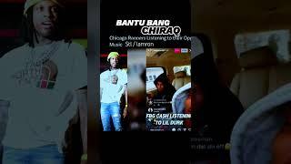 CHIRAQ OPPS MUSIC FBG CASH LISTENING TO LIL DURK #chiraq #shorts #chicago