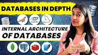 How do Databases work? Understand the internal architecture in simplest way possible!