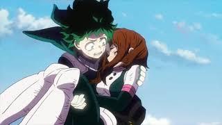 Deku saves Uraraka-Deku salva a Uraraka//My Hero Academia Heroes rising