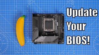 How to update Gigabyte Motherboard BIOS easily (feat B650I AORUS ULTRA)