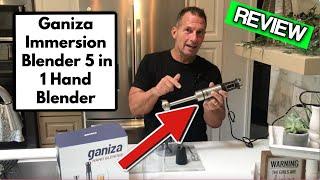 Ganiza Immersion Blender 5 in 1 Hand Blender