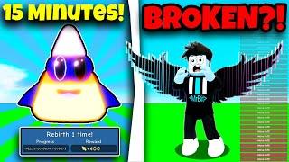 NOOB Breaks Clicker Simulator with the Candy Man Pet! 15 Minute Speedrun! (Roblox) Mr Bitcoin