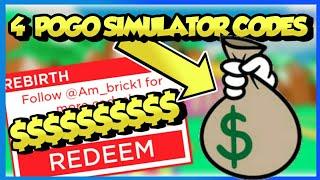 4 POGO SIMULATOR CODES||(ROBLOX)