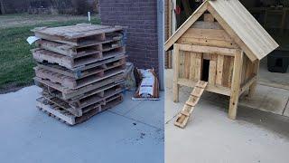 SHEDWARS21: $0 Pallet Chicken Coop