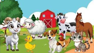 "Animal Sounds Song | Fun Learning for Kids with Animal Names & Sounds"