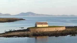 St Cwyfans Church at Aberffraw on Anglesey, walk to this ancient beautiful little church is amazing.