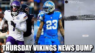 Minnesota Vikings News Dump (3.6.2025) | Murph's IG Post, Carlton Davis Interest, Addison intarctica