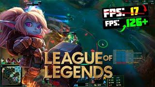 League of Legends: ПОВЫШЕНИЕ FPS и ОПТИМИЗАЦИЯ / НАСТРОЙКИ ГРАФИКИ в ЛИГЕ ЛЕГЕНД [2022]