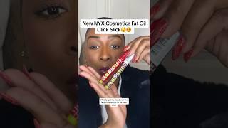 New NYX Cosmetics Fat Oil Click Slick #newmakeup #nyxcosmetics #lipoil