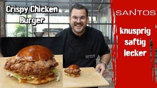  unverschämter saftiger Crispy Chicken Burger 