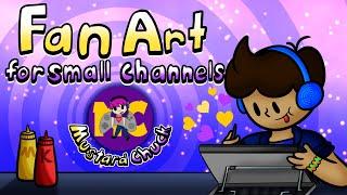 Fan Art for Small Channels - Mustard Chuck