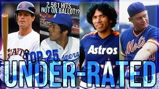 The Top 25 Most UNDER-RATED Players In Modern MLB HISTORY...