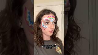 She said it and she meant it  #facepainting #facepaintingideas #kidsbeingkids #funnykids