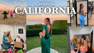 travel with me to California: college reunion, exciting work updates, and a wedding!