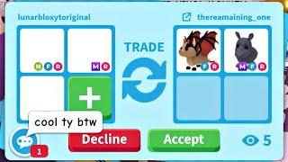 WOAH! FINALLY I GOT A BAT DRAGON AFTER IT GAINED LOT OF VALUE! + GOT A MEGA RHINO + TRADED CHEETAH