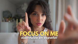 My First English ASMR 🫣 | Follow My Instructions (Focus on Me for Sleep & Tingles)  [Sub. ESP]
