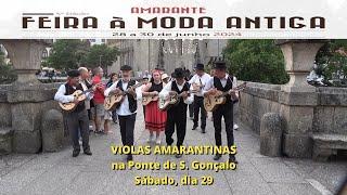 VIOLAS AMARANTINAS na Ponte de S.Gonçalo - Amarante - 29-Junho-2024