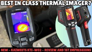 The Best Value Thermal Camera For Home Inspections or Automotive Diagnostics?  KAIWEETS KTI-W02