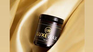 How to use Luxewax Organic Sugar Wax | Marialyn lendio #luxewax #hairwax