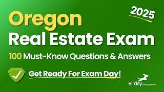  Crush Your Oregon Real Estate Exam with This 100-Question Review!