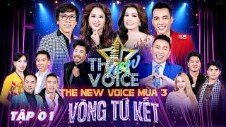 THE NEW VOICE MÙA 3 | Tập 1 VÒNG TỨ KẾT | Ca Sỹ LƯU BÍCH - Giám Khảo Mới Của The New Voice 2025