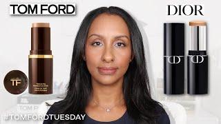 TOM FORD vs DIOR Traceless Foundation Stick & Forever Skin Perfect | Mo Makeup Mo Beauty