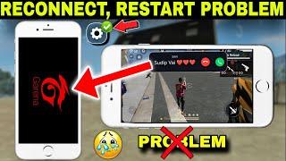 free fire restart problem 2025//free fire auto back problem Solve//Free fire minimize problem solve