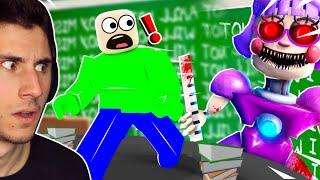 Can Baldi Escape An EVIL ROBOT?! | Roblox