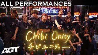 All Performances of Chibi Unity | AGT 2023 #chibiunity #agt