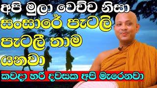 මේ සංසාරේ මම කරපුවාට විපාක ලැබෙනවා | ven.boralle kovida thero | bana katha | bana | budu karuna