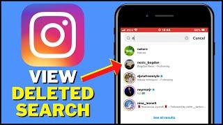 How Can You See Deleted Search History On Instagram?