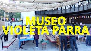 Visito el museo Violeta Parra después del incendio que casi lo destruye por completo