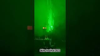 “For tonight, GOD IS A DJ” - Skive Festival 2023 (Laser harp version)