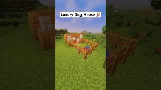 Dog House Tutorial in Minecraft #shorts