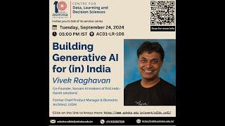 SS02- Building Generative AI for (in) India