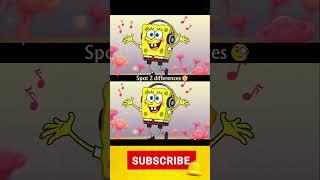 spot 2 differences #spongebob