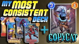 This is my MOST CONSISTENT DECK! | Using COPYCAT in my Living Tribunal Deck! | Marvel Snap Gameplay