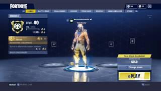 GUYS! I'M GOLD IN FORTNITE BATTLE ROYALE!!!!!! (+ MY LOCKER!)