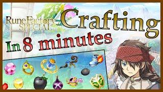 [RF4S] Everything you need to know about Crafting in Rune Factory 4 Special - Teacher's Guide