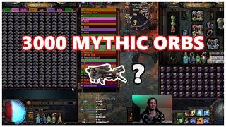 [PoE] 3000 Mythic Orbs vs Heavy Belts - Stream Highlights #579