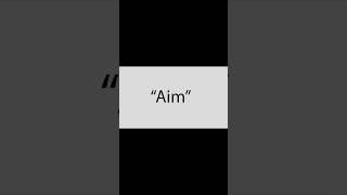 Aim | How to pronounce "Aim" | Pronounce It Now